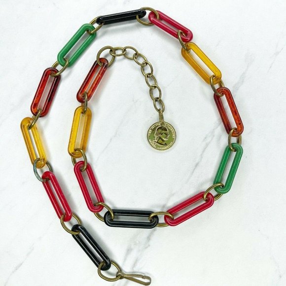 Unbranded Accessories - Multicolor Plastic George Washington Coin Belt